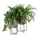 Iron Glam Contemporary Planter (Set of 2) - S/2 16", 13"H