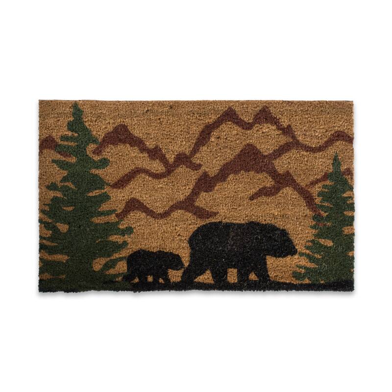 Vinyl Whale Doormat - 18x30" - Bear Country