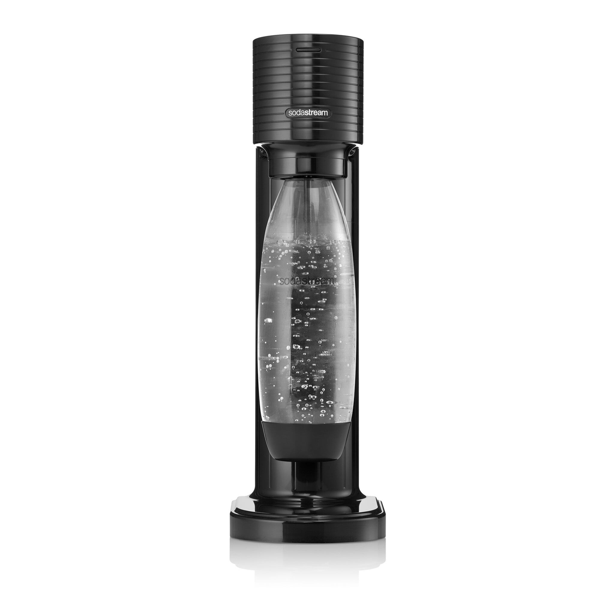 SodaStream Gaia Sparkling Water Maker Starter Kit, Black - Bed