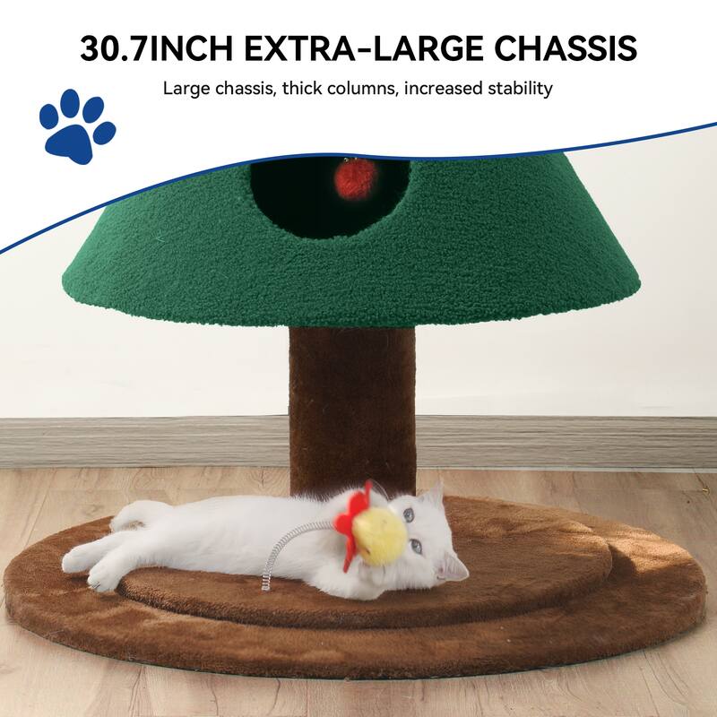 Moasis Christmas Tree Cat Condo