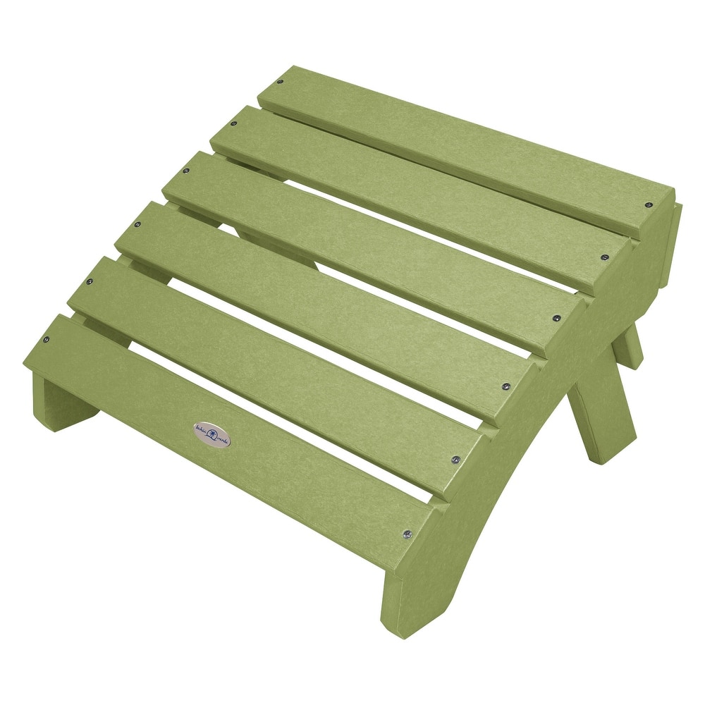BAHIA VERDE OUTDOORS Folding Adirondack Ottoman