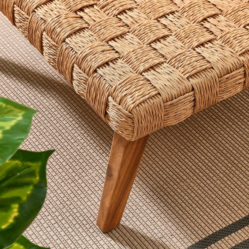 Thames Outdoor Patio Wicker Outdoor Patio Rattan Coffee Table