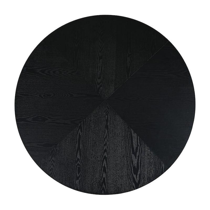 Christopher Knight Home - Modern 5-Piece Wooden Dining Set with Upholstered Linen Chairs