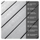 preview thumbnail 22 of 39, 11/13-Piece Outdoor Aluminum Dining Table Set Rectangular Table with Umbrella Hole and Stackable Chairs