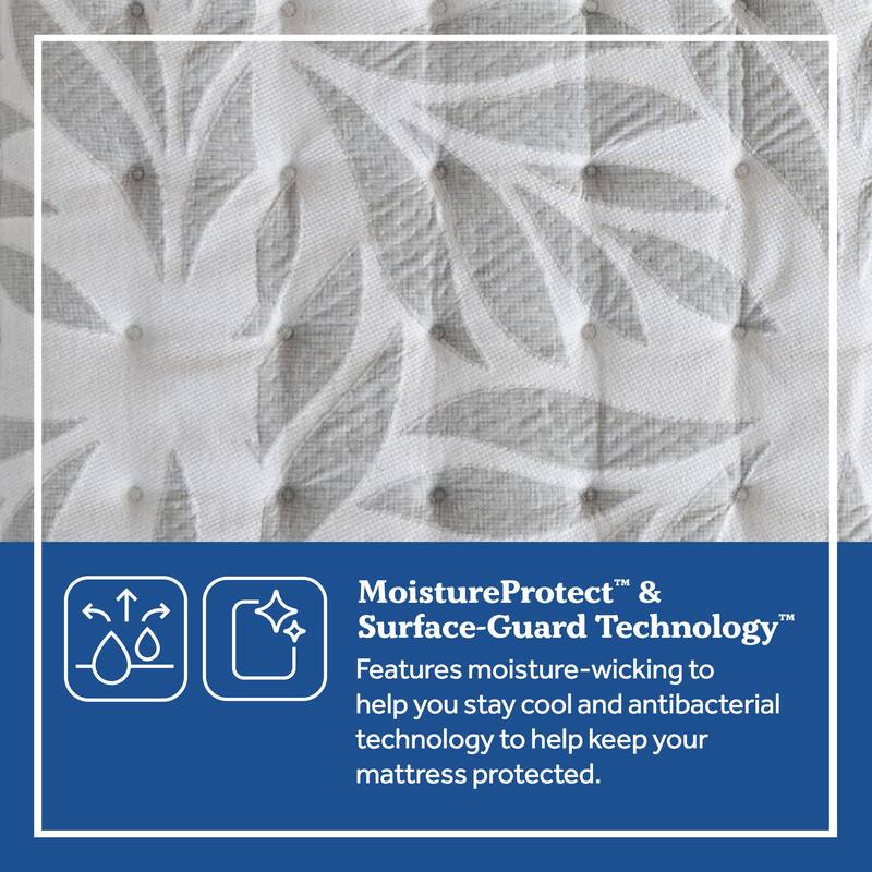 Sealy Posturepedic Spring Reed 15-inch Medium Euro Pillow Top Mattress Set