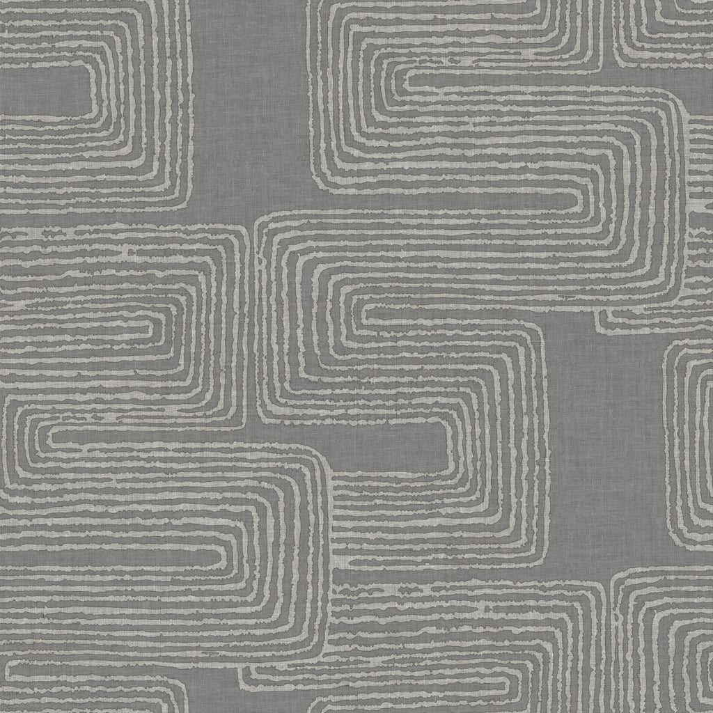 Nikki Chu Grey Zulu Signature Peel and Stick Wallpaper