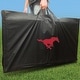 preview thumbnail 4 of 7, SMU Mustangs Stripe Outdoor Cornhole Board Set