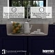 preview thumbnail 24 of 62, Karran Drop-In Quartz Single Bowl Kitchen Sink