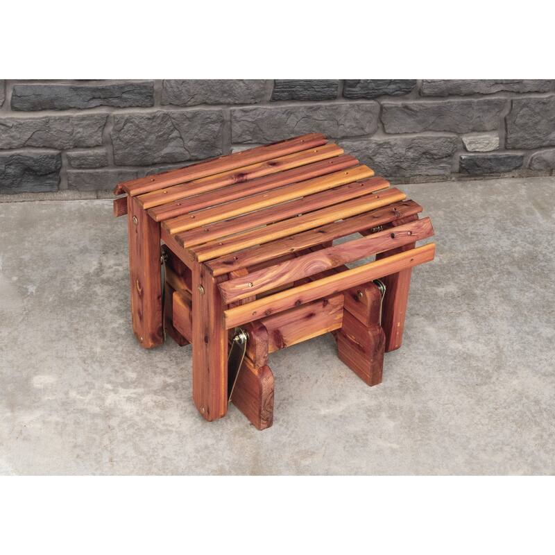 American Furniture Classics Model MM110 CEDAR Gliding Ottoman