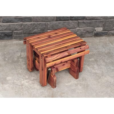 American Furniture Classics Model MM110 CEDAR Gliding Ottoman