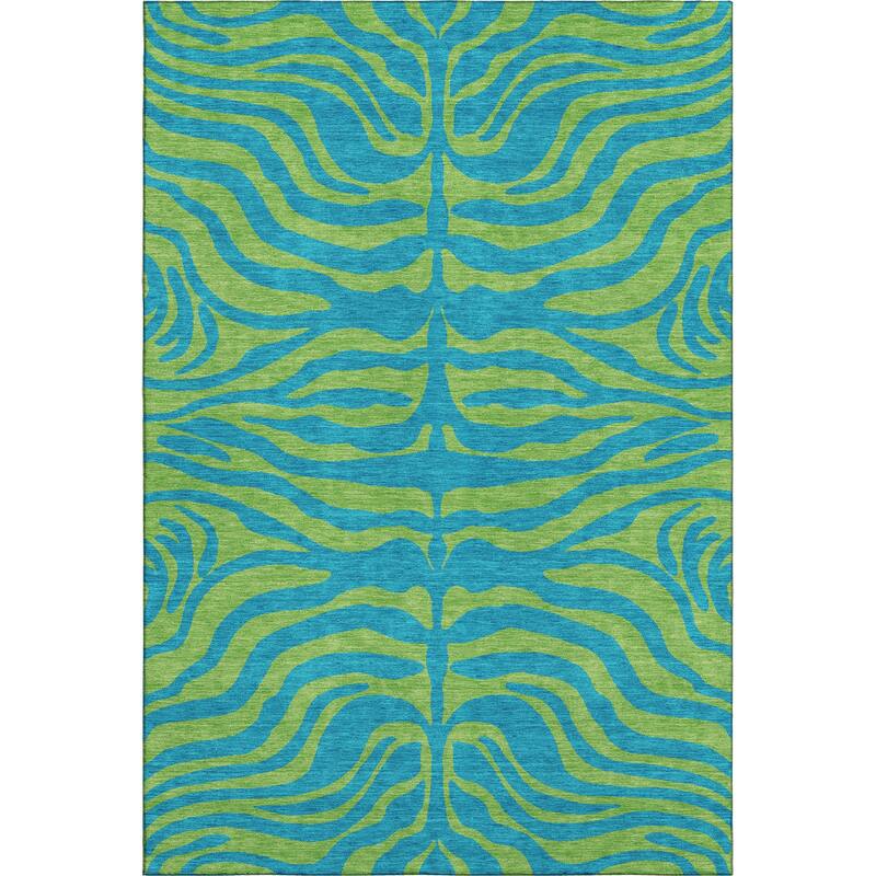 Premium Washable Super Soft Modern Zebra Print Mayfield Rug
