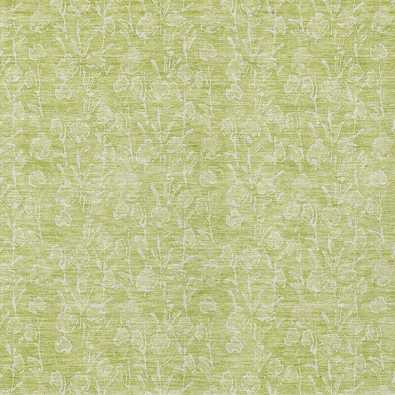 HomeRoots Floral Transitional Rectangle Outdoor Rug