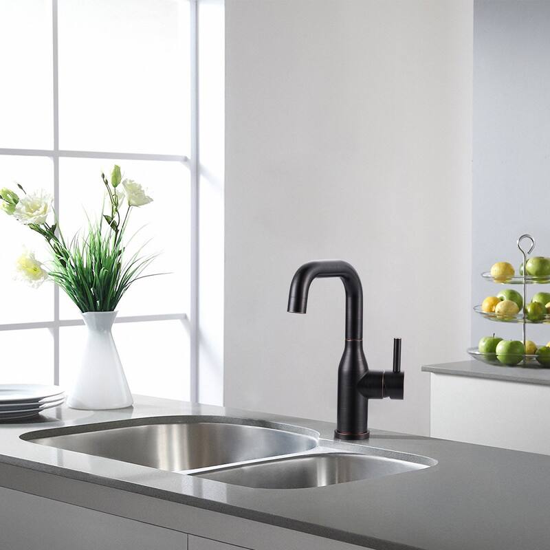 WOWOW Single Handle Bar Faucet With Swivel Spout