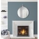 preview thumbnail 6 of 94, Kate and Laurel Yitro Round Wall Mirror