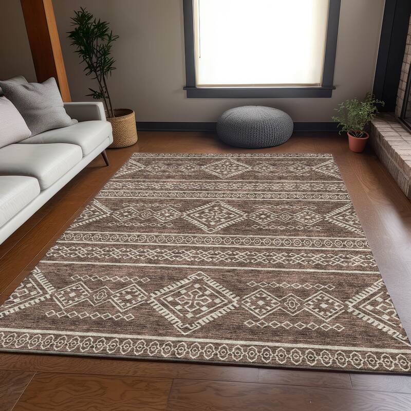 Premium Washable Super Soft Boho Globe Mayfield Rug