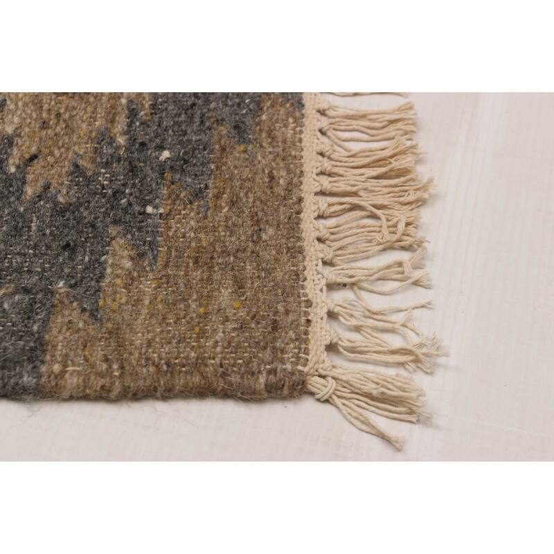 Ankara FW Taupe Kilim 5'2" x 7'9" - 5'2 x 7'9