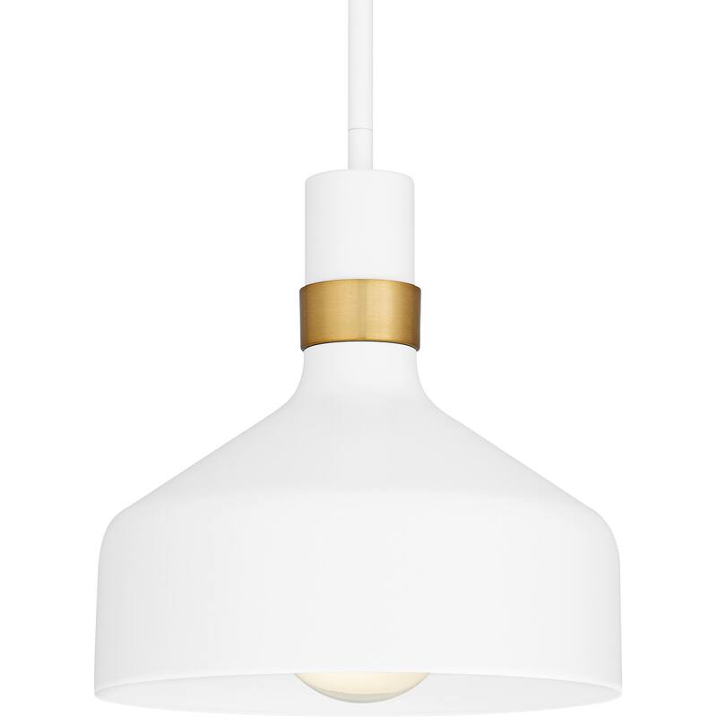 Arbor 1-Light Matte White Mini Pendant