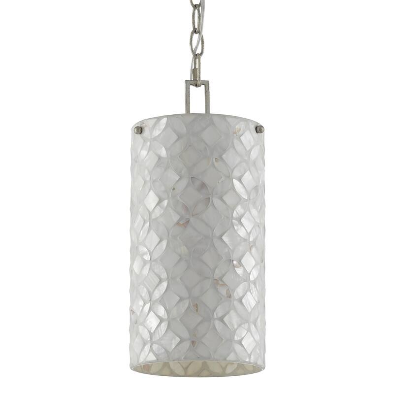 Currey & Company Ellison Pendant - 15"h x 6.25"dia