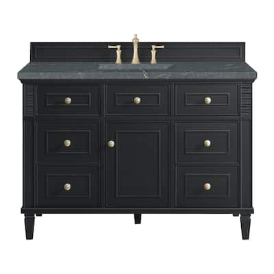 James Martin Vanities 424-V48-3PBL Lorelai 48" Single Basin Wood