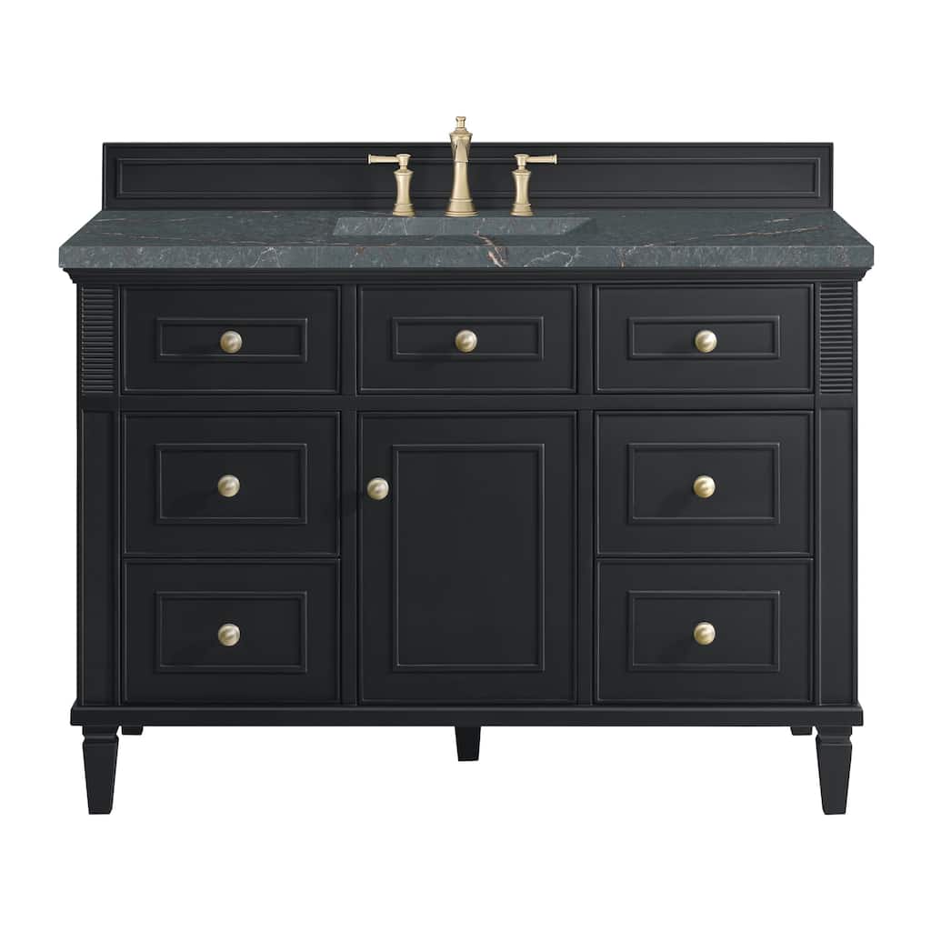 James Martin Vanities 424-V48-3PBL Lorelai 48" Single Basin Wood