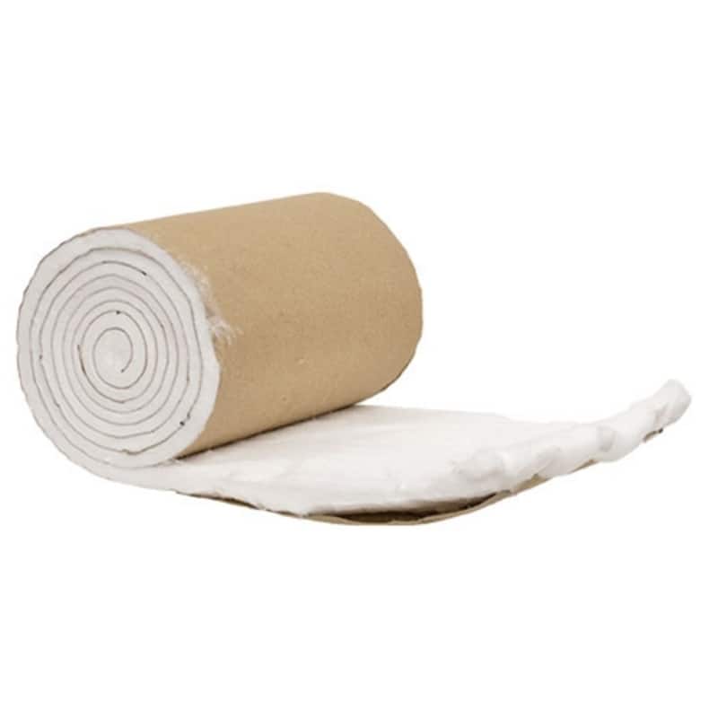 White Cotton Textured Artificial Snow Blanket 9ft Long for Winter Decor - 9' Long