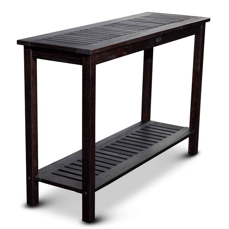 Eucalyptus Console Table with Shelf
