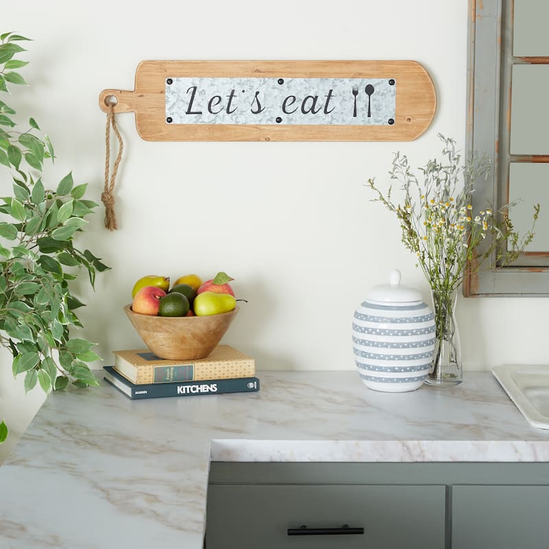 Brown Wood Modern Farmhouse Wall Decor Bed Bath & Beyond 34423861