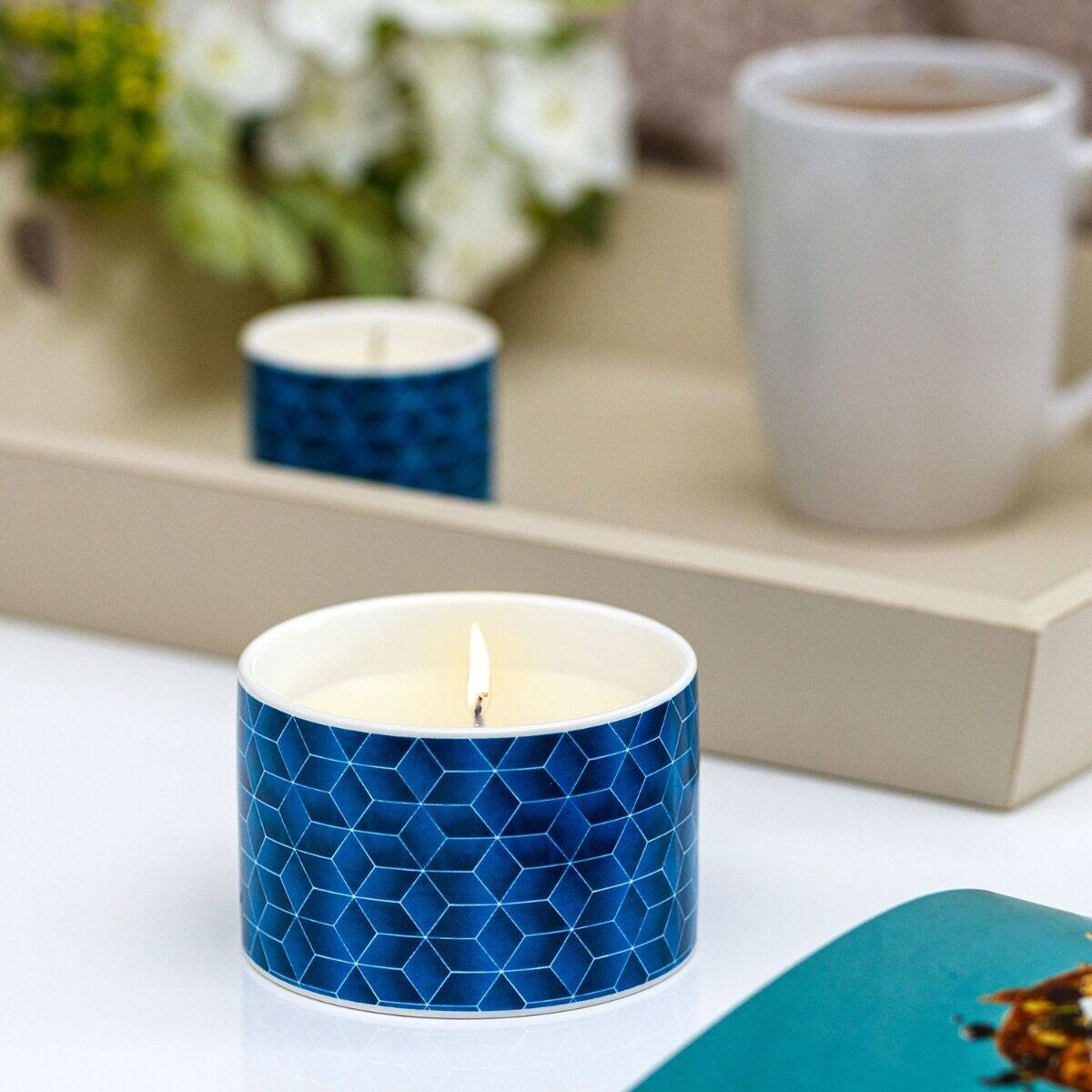 Wax Lyrical Fired Earth Assam and White Cedar Candle Bed Bath