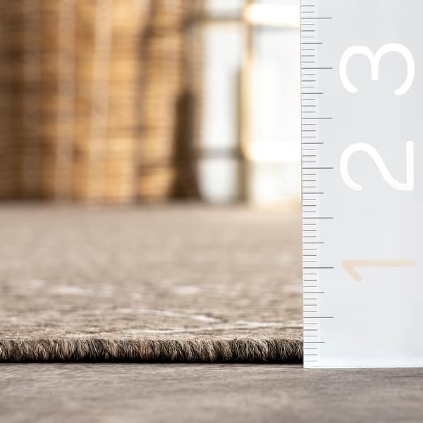 dimension image slide 0 of 7, Nuloom Serna Moroccan Indoor/Outdoor Area Rug
