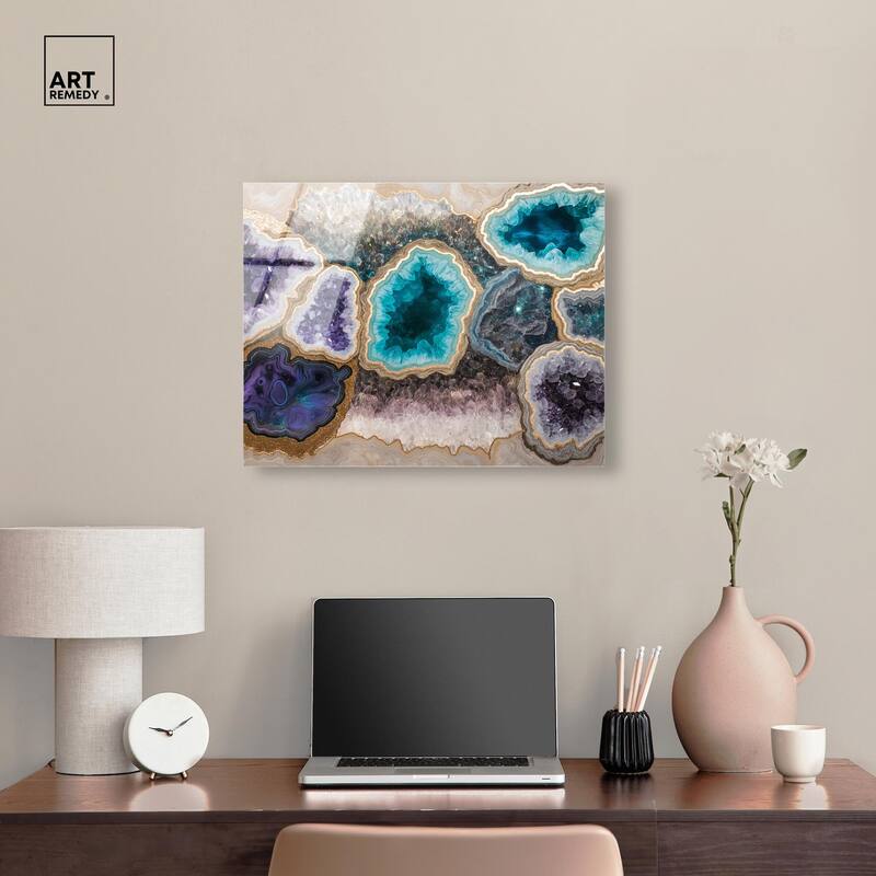 Mineral Multiverse Acrylic by Art Remedy, Ready to Hang