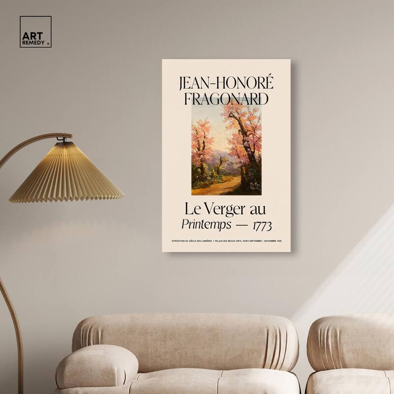 Springtime in Art Canvas by Art Remedy, Gallery Wrapped