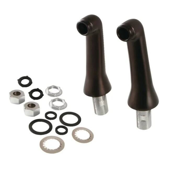 Kingston Brass Replacement Faucet Elbow Deck Mount Adapter - Oil Rubbed Bronze