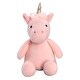 preview thumbnail 1 of 2, Bedtime Originals Rainbow Unicorn Pink/Gold Plush Unicorn Stuffed Animal - Pearl