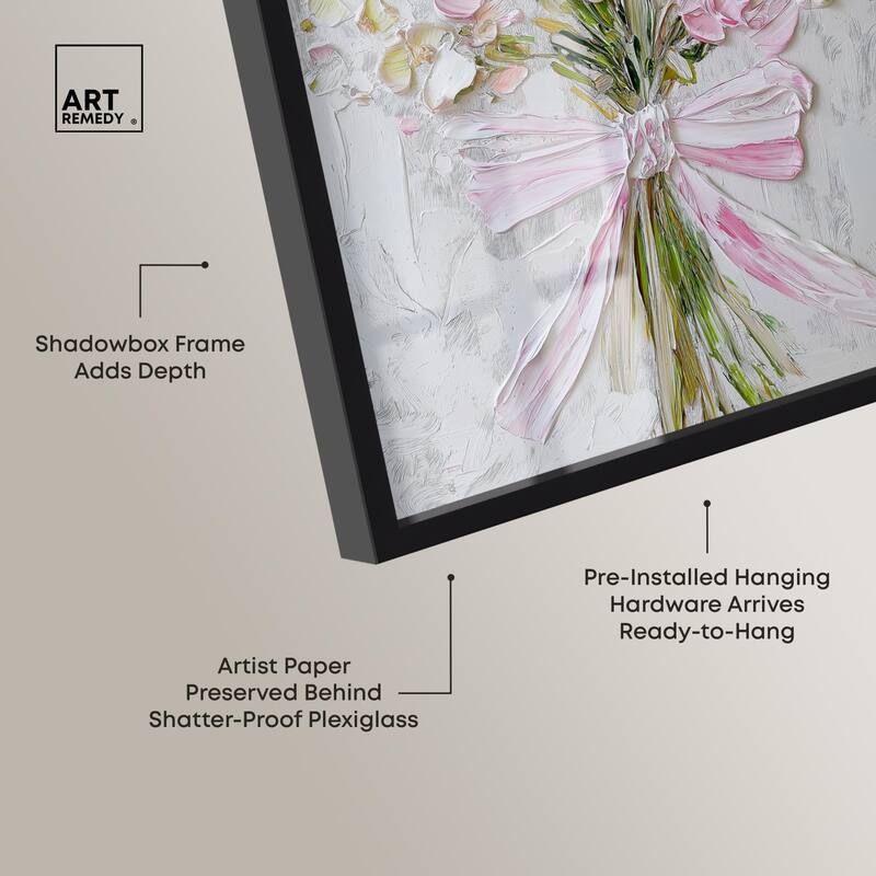 Layered Lily Shadowbox by Art Remedy