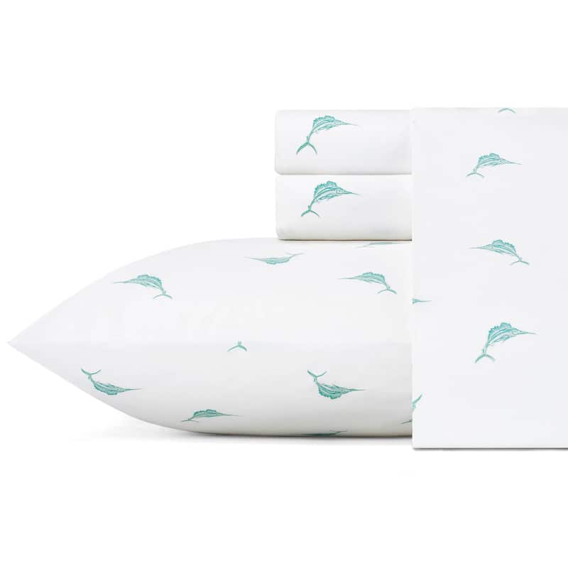 Tommy Bahama Cotton Printed Sheet Sets and Pillowcase Pairs