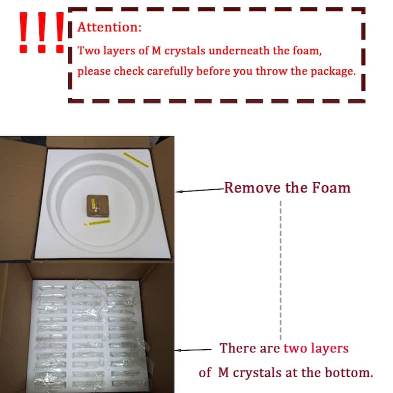 Modern Glam Gold Round Crystal Chandelier