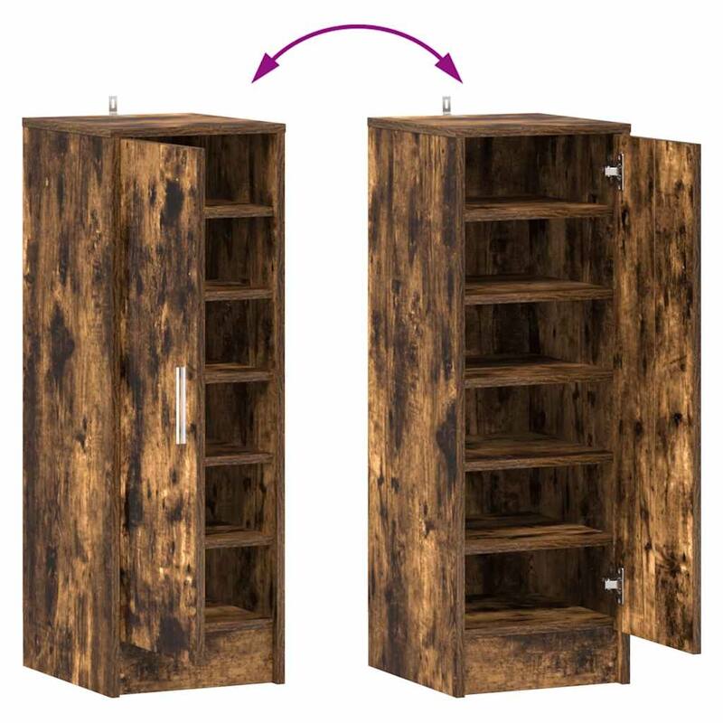 vidaXL Shoe Cabinet Engineered wood Medium Shoe Cabinet