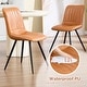 preview thumbnail 59 of 76, HOMYKA Modern Dining Chairs with Thick Cushions Set of 6