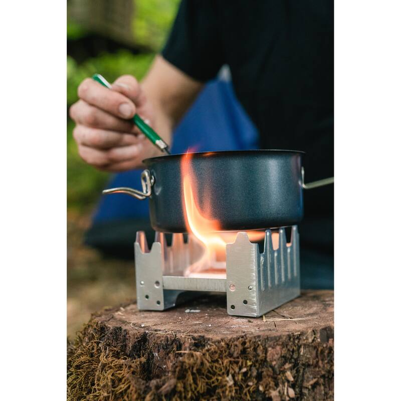 Stansport Portable Fold-a-Stove - Silver