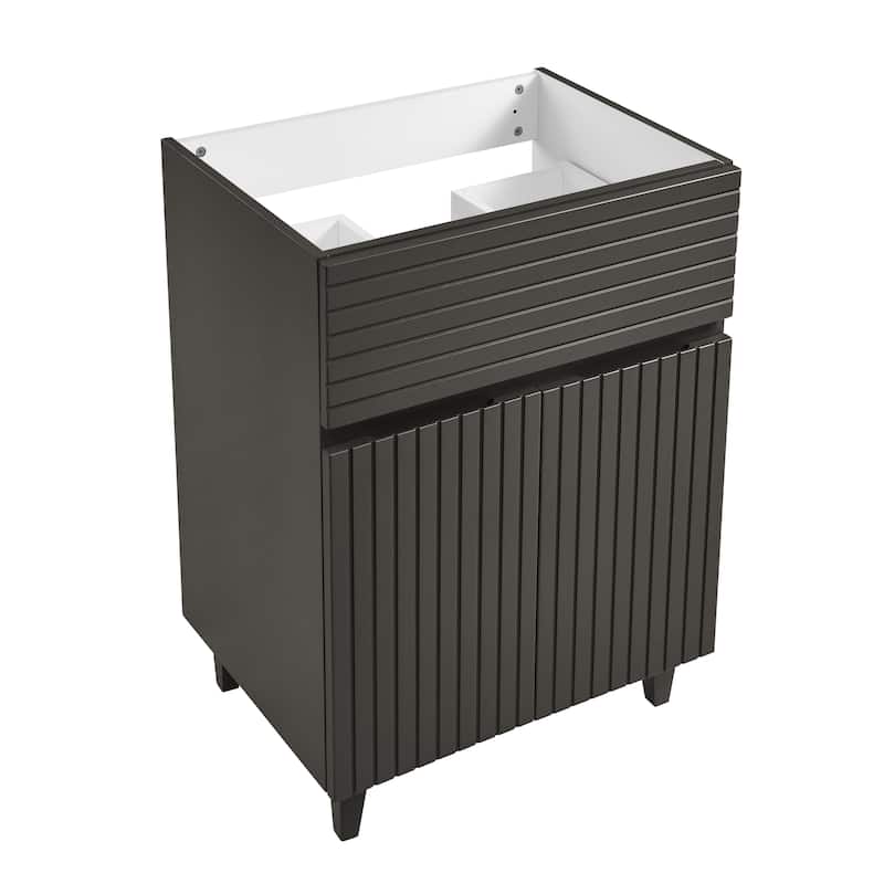 Bernay 24 Bathroom Vanity In Cedar Grey Cabinet Only