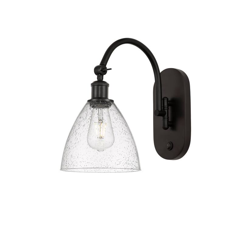 Innovations Lighting Ballston Bristol Glass - 1 Light 8" Sconce - Arm Swivels Side To Side