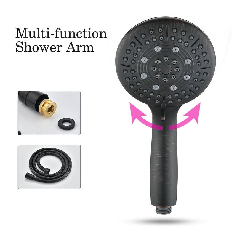 Proox 5 Inch Shower Sprayer Faucet with Handheld Shower