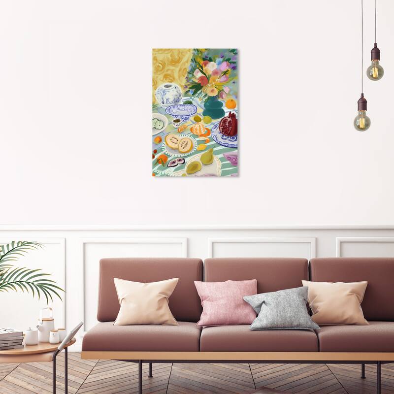 Wynwood Studio Canvas Food and Cuisine Fruits at your own choice Yellow and Modern & Contemporary Wall Art Canvas Print - 30 x 20
