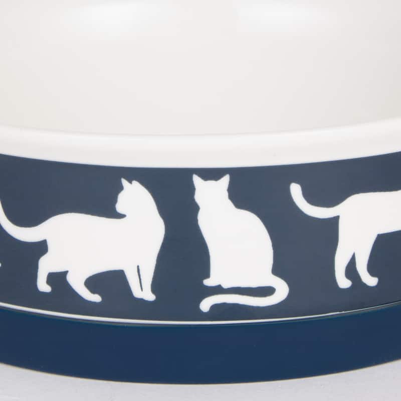 Bone Dry Pet Bowl Cats Meow (Set of 2)