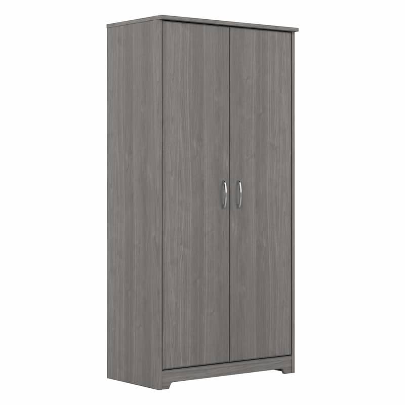 Cabot Tall Storage Cabinet with Doors by Bush Furniture