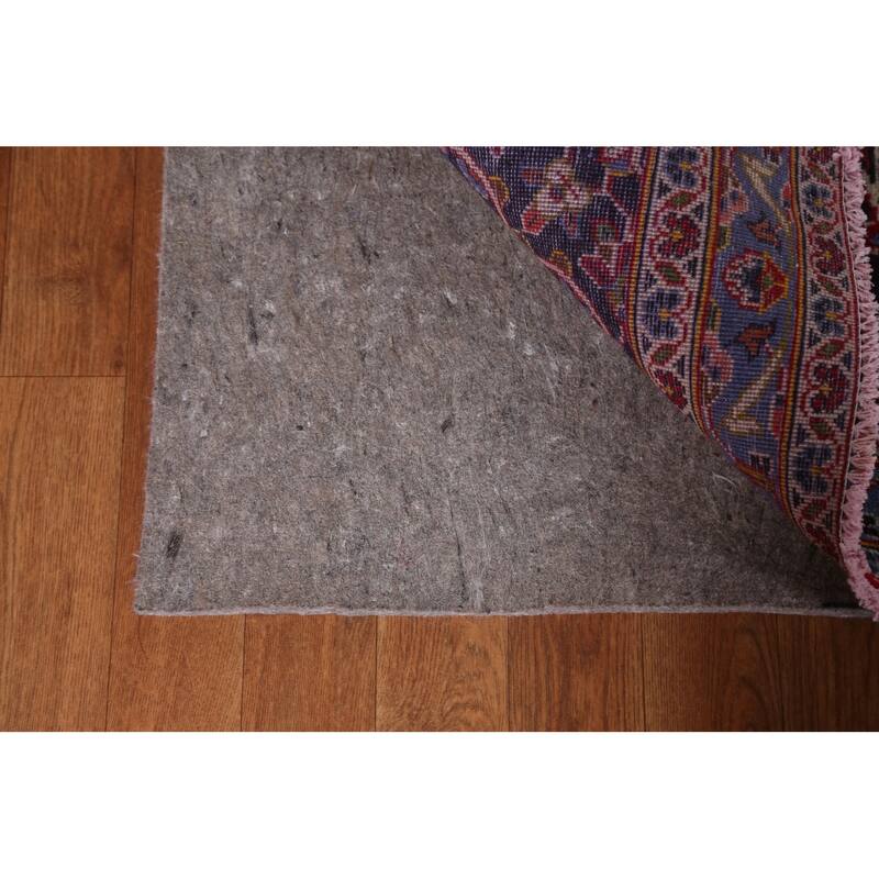 Traditional Kashan Large Persian Area Rug Hand-knotted Wool Carpet - 11'2" x 14'10"