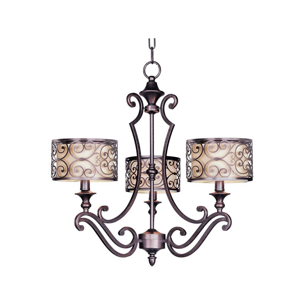 Mondrian 3-Light Chandelier