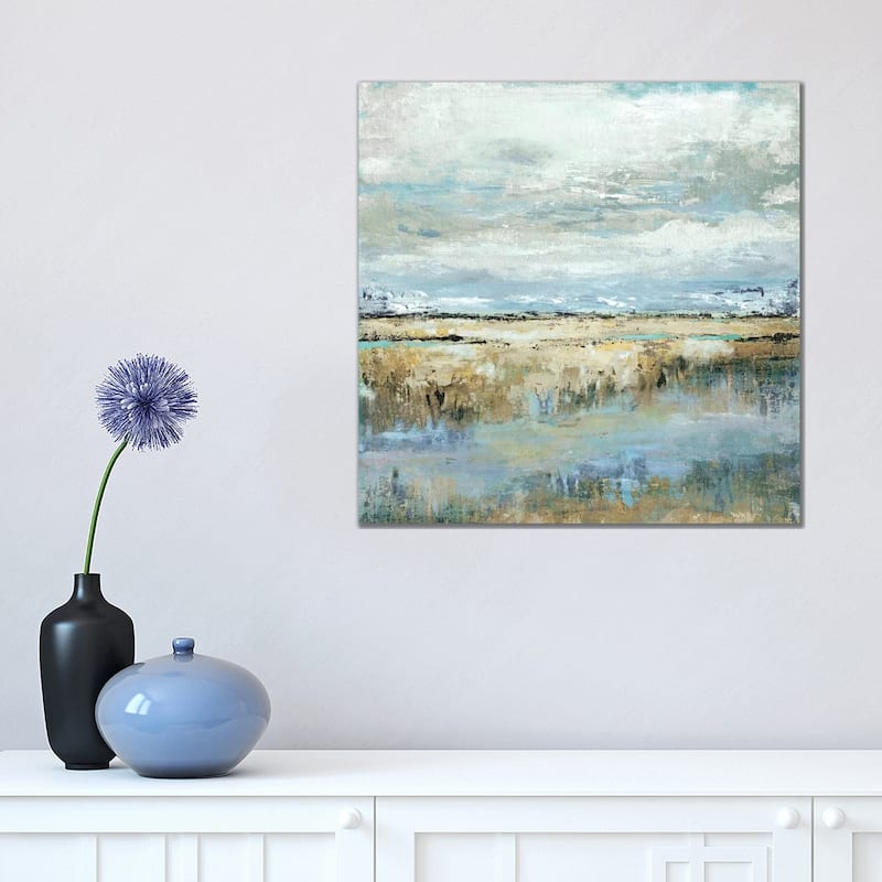 iCanvas "Coastal Marsh" by Tava Studios Canvas Print - 18x18x1.5