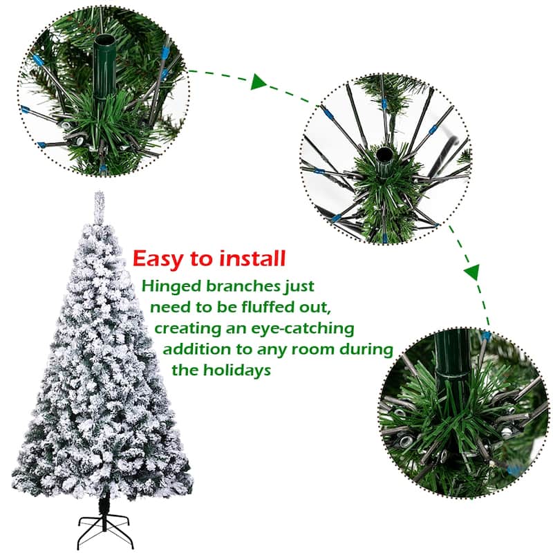 Artificial Christmas Tree Unlit Xmas Tree