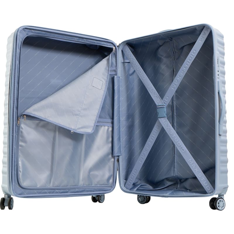 Max Studio The Auckland ABS 2-Piece Hard-Sided Luggage Set